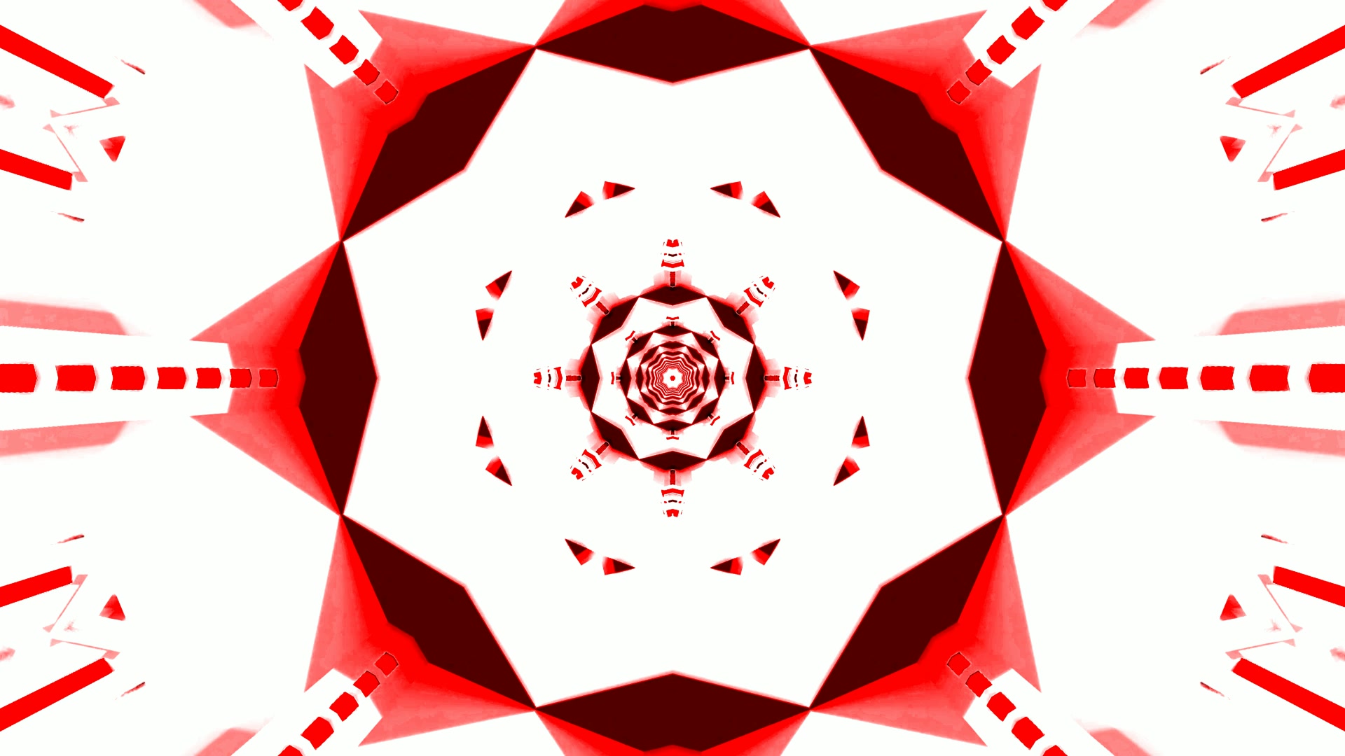 Tunel Neon Crimson Explozii Stea 4K UHD 60fps economizor ecran clip VJ