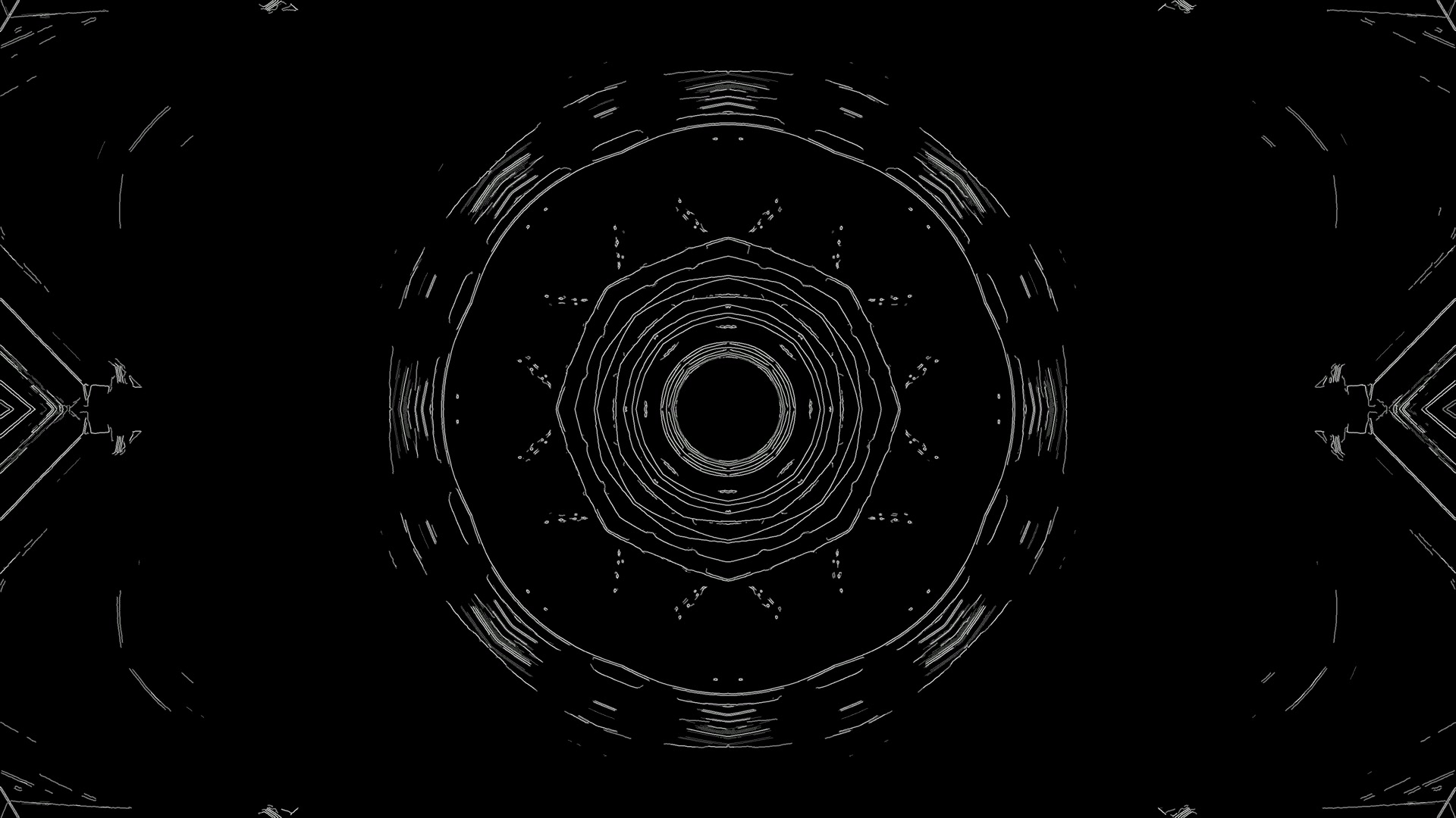 Tunel Neon Întunecat Screensaver 4K UHD 60fps VJLoops screensaver pc