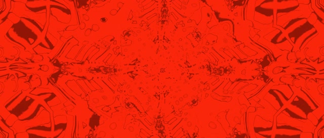 Red Fractal Kaleidoscope Neon Tunnel Vj Loop 21:9 Ultrawide 60fps Screensaver