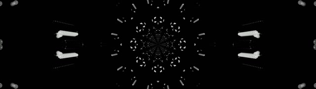 Fractal Kaleidoscope Neon Tunnel VJ Loop 32:9 Super Ultrawide 60fps Screensaver