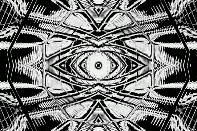 Tunel Neon Alb Negru Screensaver 3:2 Surface 60fps Vj Loop PC