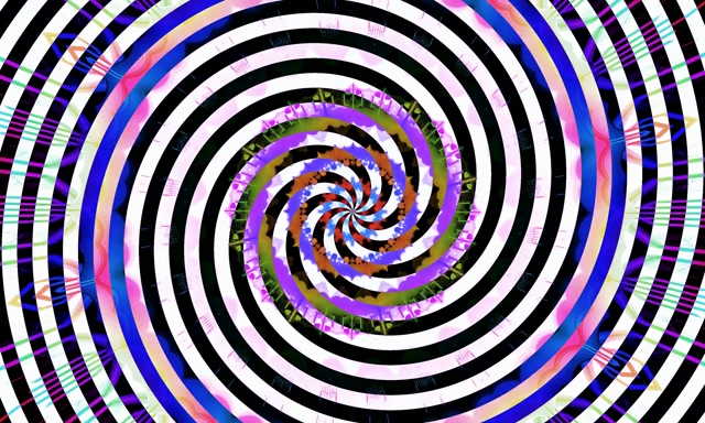 Tunel Neon Spirală Hipnotică VjLoops 5:3 Wide 60fps Screensaver