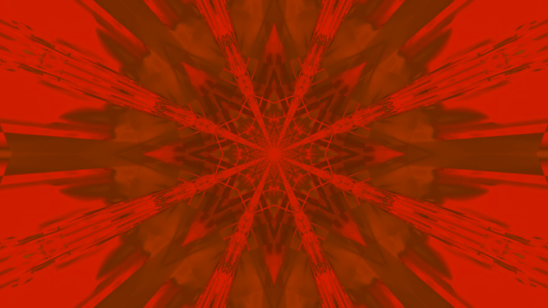 Stea Crimson Explozie Tunel Neon 4K UHD 60fps Economizor Ecran Fundal Animat