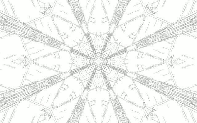 Tunel Neon Fractal Stea Explozie VJLoops 60fps 16:10 MacBook Screensaver