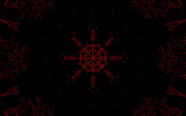 Red Neon Tunnel Kaleidoscope Vortex Loop 16:10 Macbook 60fps Screensaver