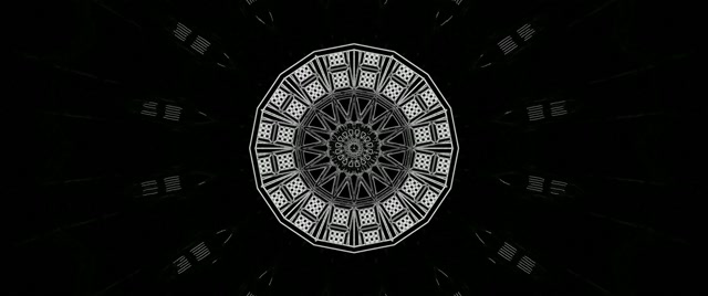 Tunel Neon Caleidoscop Stea Mandala VJLoops 2.39:1 Cinemascope 60fps Screensaver