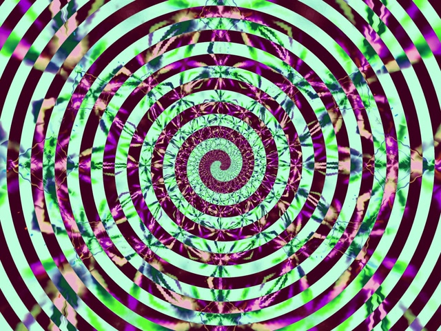 Tunel Neon Spirală Hipno Economizor Ecran 4:3 Clasic 60fps VJLoops