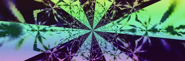 Tunel Neon Caleidoscop Stea Explozie VJLoops 3:1 Triple Wide 60fps Screensaver