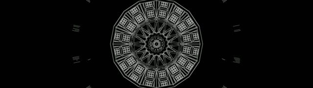 Tunel Neon Mandala Gotic 32:9 Super Ultrawide 60fps Economizor Ecran VJ Loop