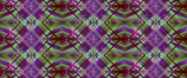 Tunel Neon Grilă Diamant VJ Loop 2.39:1 Cinemascope 60fps Screensaver