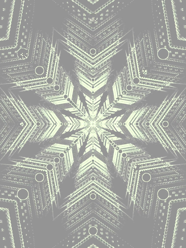 Tunel Neon Fulg de Nea Gri Stea Screensaver 3:4 iPad Portret 60fps VJLoops