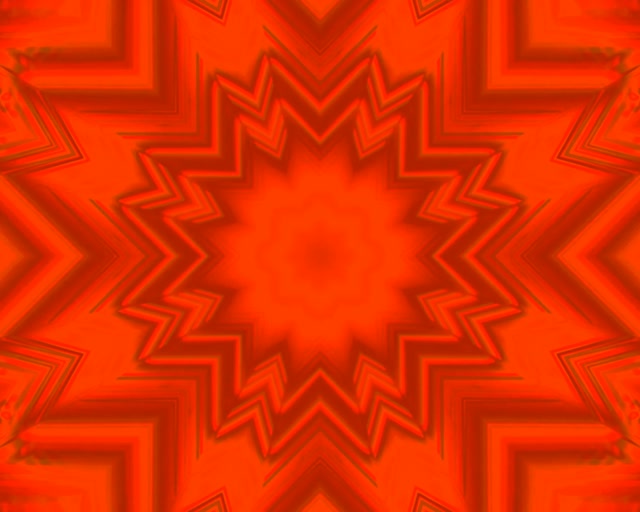 Tunel Neon Explozie Stea Roșie VJ Loop 5:4 Industrial 60fps Screensaver