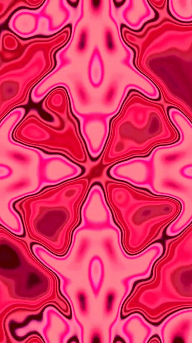 Tunel Neon Roz Fluid Caleidoscop VJLoops 9:16 Reels 60fps Screensaver