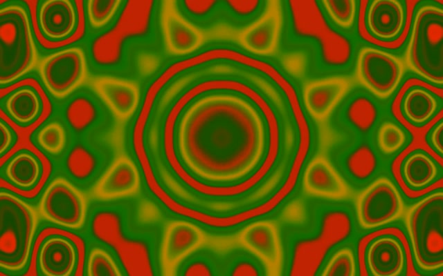 Tunel Neon Portocaliu Undă Vortex Vj Loop 60fps 16:10 Macbook Screensaver