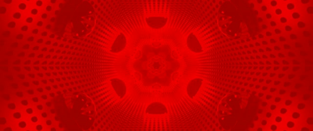 Tunel Neon Roșu Exploziv Punct Radial 2.39:1 Cinemascope 60fps Screensaver Vj Loop