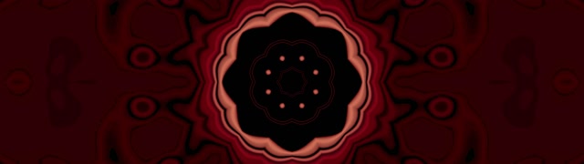 Fractal Roșu Calidoscop Tunel Neon 32:9 Super Ultrawide 60fps Screensaver VJ Loop