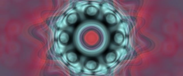 Pulsating Neon Tunnel Vj Loop 2.39:1 Cinemascope 60fps Screensaver