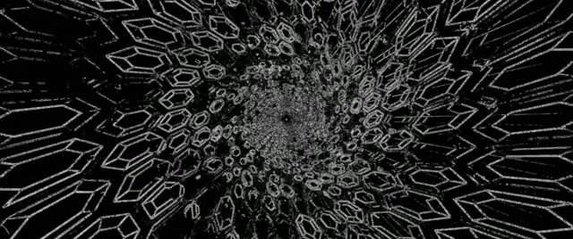 Кристальный Неоновый Туннель Заставка 60fps 2.39:1 Cinemascope VJ Loop ПК Ноутбук