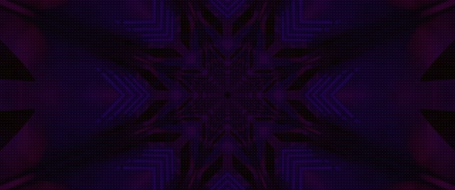 Неоновый Туннель Фиолетовая Звезда Калейдоскоп VJ Loop 2.39:1 Cinemascope 60fps Заставка