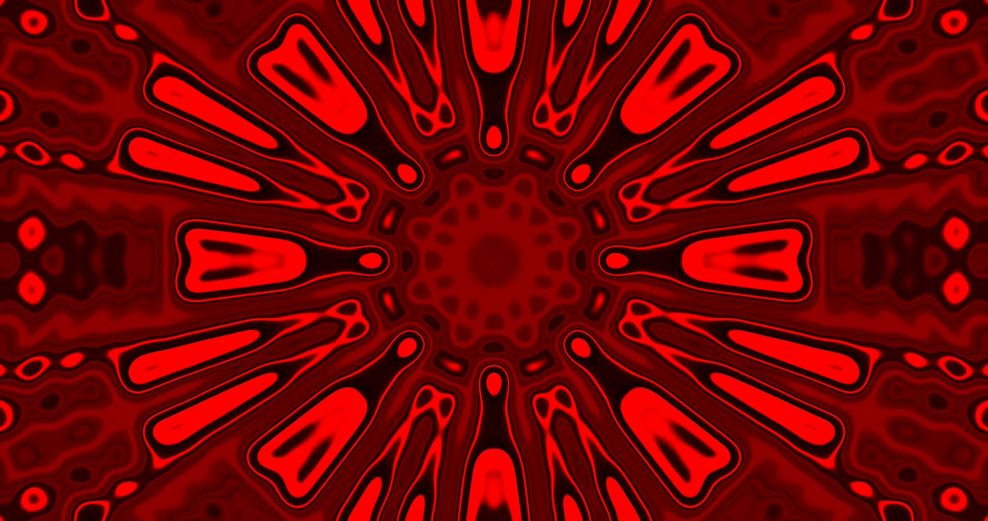 Red Neon Tunnel Screensaver 4K UHD 60fps Vj Loop PC Laptop