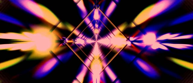 Neon Tunnel Diamond Vortex 21:9 Ultrawide 60fps VJ Loop Screensaver