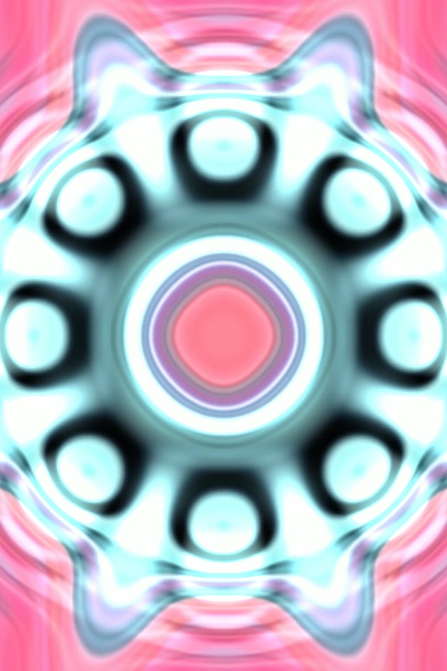 Pulsating Neon Tunnel Vortex | 2:3 Portrait 60fps Screensaver VJ Loop