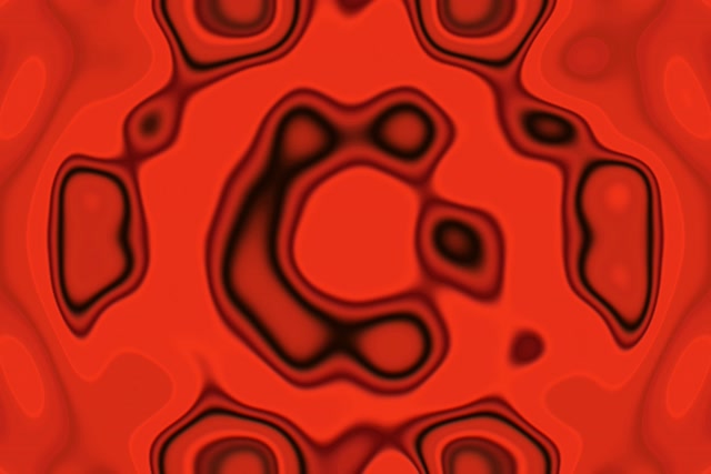 Červený neónový tunel hexagón vortex VJ Loop 3:2 Surface 60fps šetrič obrazovky