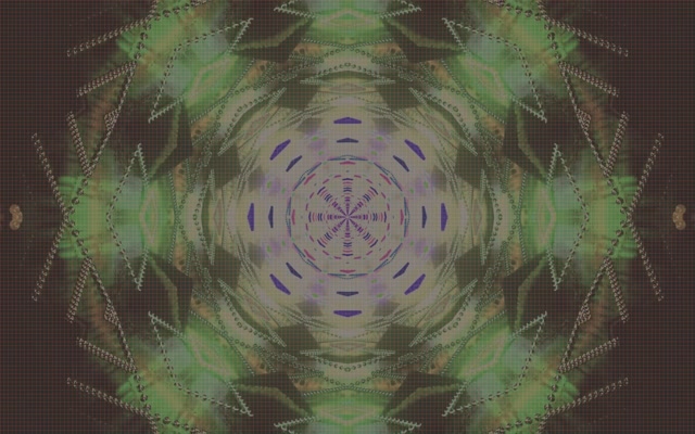 Neon Tunel Mandala Vortex VjLoops 16:10 Macbook 60fps Šetrič Obrazovky