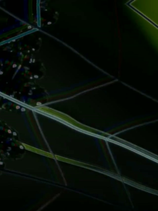 Neon Tunel Glitch Mriežka VjLoops 3:4 iPad Portrét 60fps Šetrič Obrazovky