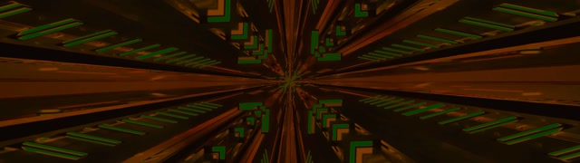 Neon Tunel Fraktál Kaleidoskop Burst 32:9 Super Ultrawide 60fps Šetrič Obrazovky VJ Loop