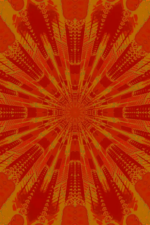 Neónový tunel Kaleidoskop Výbuch 2:3 Photo Portrait 60fps Šetrič obrazovky VJ Loop