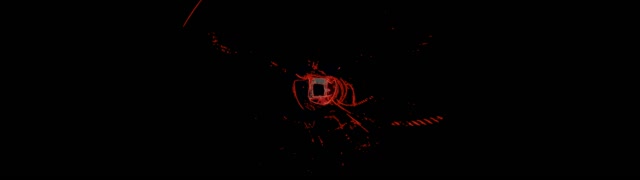 Červený Neon Tunel Šetrič Obrazovky 32:9 Super Ultrawide 60fps VJ Loop Live Wallpaper