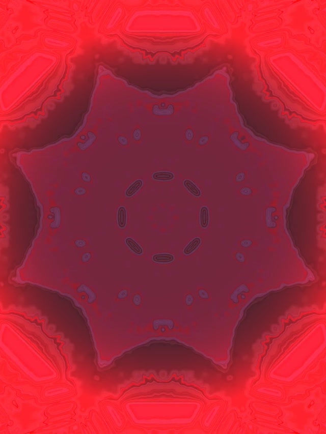 Neónový tunel červené oko prsteň VjLoops 3:4 iPad portrét 60fps šetrič obrazovky