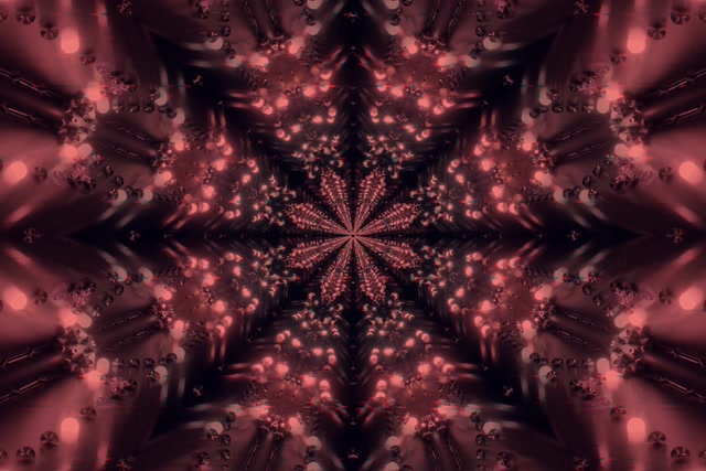 Neon Tunel Kaleidoskop Výbuch VJ Loop 3:2 Surface 60fps Šetrič Obrazovky