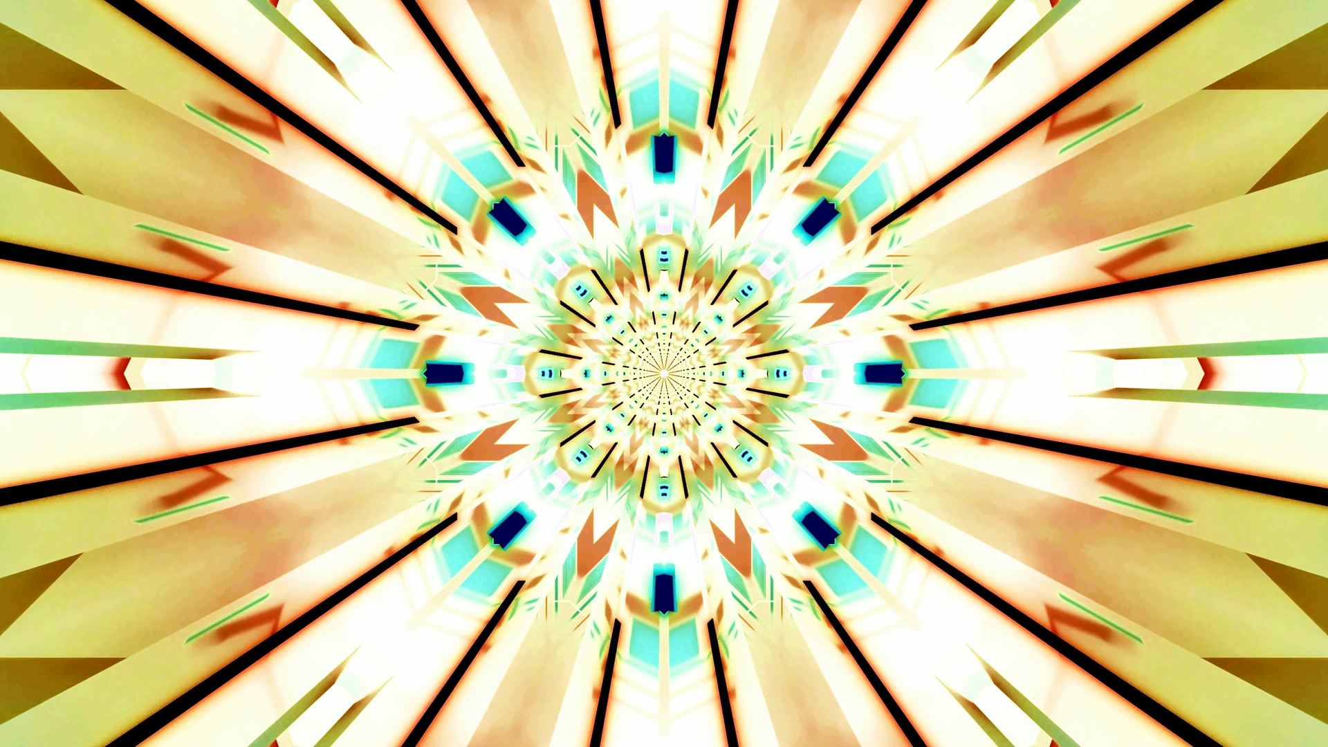 Neon Tunel Kaleidoskop ohranjevalnik zaslona 4K UHD 60fps VJ Loop ohranjevalnik zaslona pc