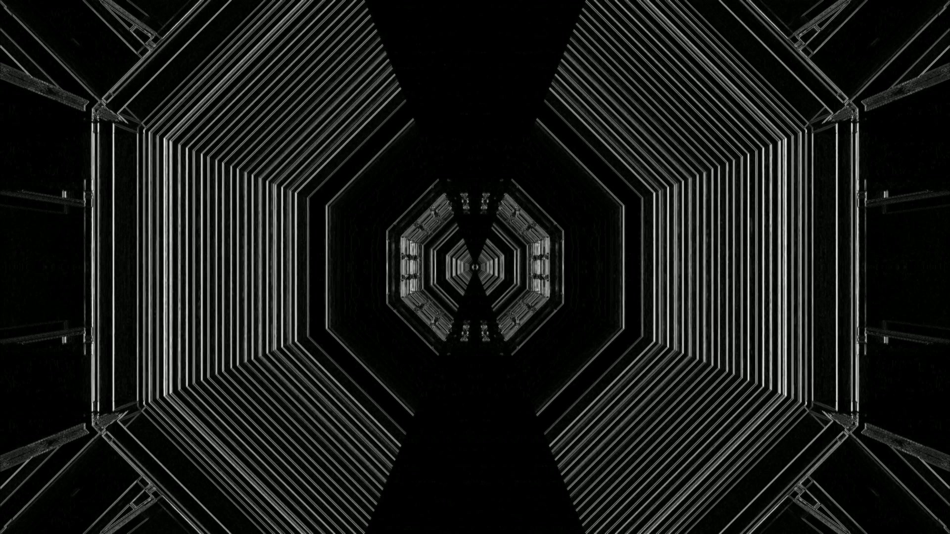 Temen Neon Tunel Ohranjevalnik Zaslona 4K UHD 60fps VJ Loop