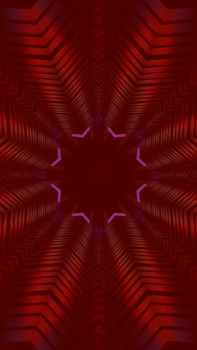 Neon Tunnel Chevron Vortex 9:16 Reels 60fps VJ Loop Screensaver