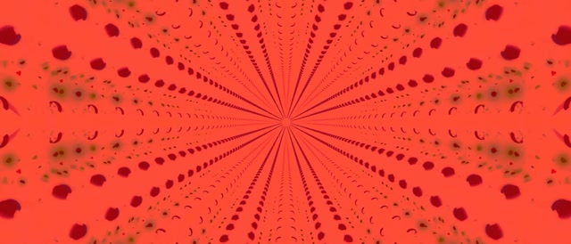 Radial Dot Burst Neon Tunnel VJ Loop 21:9 Ultrawide 60fps Screensaver