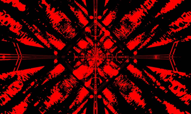 Rdeč Črn Neon Tunel Ohranjevalnik Zaslona 5:3 wide 60fps Vj loop