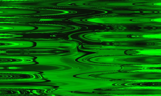 Neon Tunnel Green Glowing Beams VJ Loop 5:3 Wide 60fps Screensaver