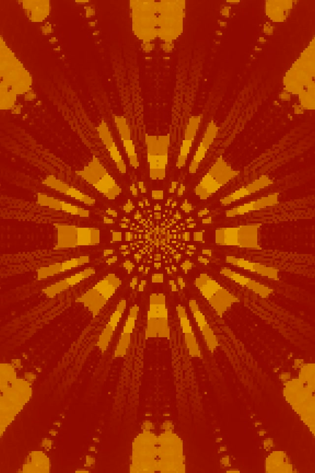 Neon Tunnel Sun Burst Vj Loop 2:3 Photo Portrait 60fps Screensaver