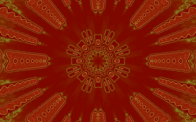 Neon Tunel Kaleidoskop Izbruh VJ Loop 16:10 MacBook 60fps Ohranjevalnik Zaslona