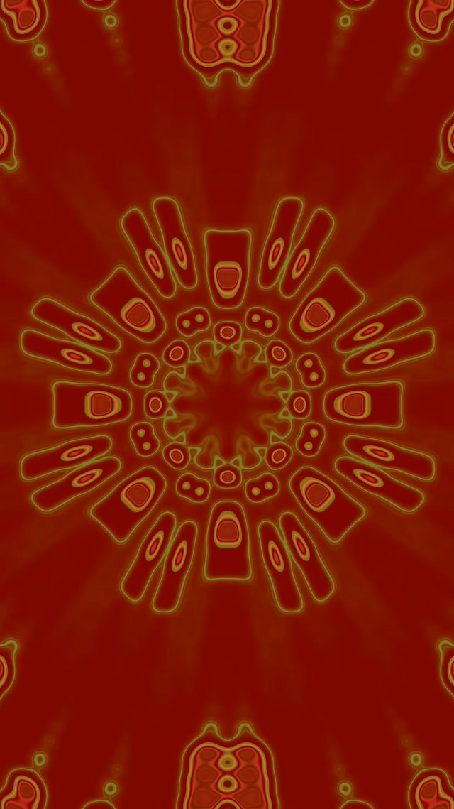 Neon Tunel Kaleidoskop Eksplozija 9:16 Reels 60fps Ohranjevalnik Zaslona Vj Loop