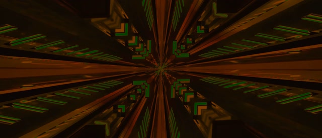 Neon Tunel Fraktal Kaleido Izbruh 21:9 Ultrawide 60fps Screensaver VJ Loop