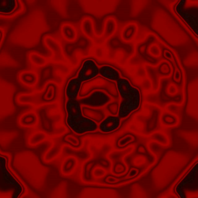 Rdeča Neon Tunnel Blob Vortex Zaslonski Varčevalnik VJ Loop 1:1 Square 60fps