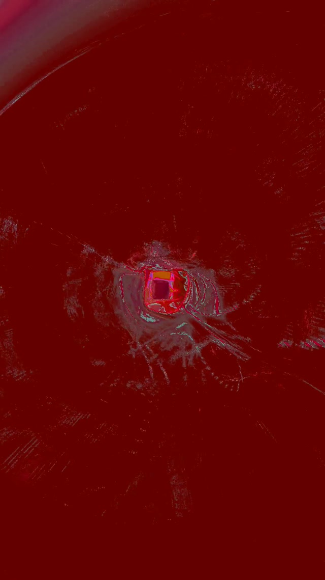 Škrlatni Neonski Tunel Vrtinec VJ Loop 9:16 Reels 60fps Ohranjevalnik Zaslona