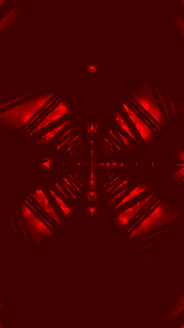 Rdeč Neonski Tunel Diamantni Vrtinec VJ Loop 9:16 Reels 60fps Ohranjevalnik Zaslona