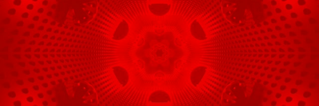 Rdeč Neonski Tunel Srce Kaleidoskop Vj Loop 3:1 Trojno Širok 60fps Ohranjevalnik Zaslona