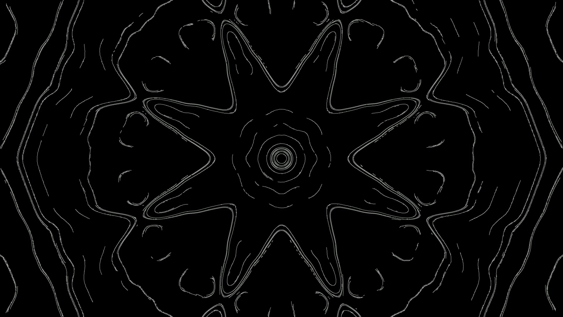 Tunel Neon Zi Mandala Screensaver 4K UHD 60fps VJ Loop