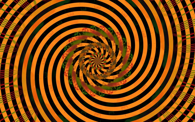 Tunel Neon Vorbull Spirale VJ Loop 60fps 16:10 Macbook Screensaver